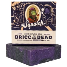 DR. SQUATCH NATURAL BAR SOAP. BRICC OF THE DEAD. LIMITED EDITION. 5 oz