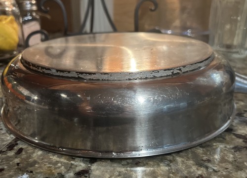 Silampos Sauté Frying Skillet Cooking Pan Portugal 10" Heavy Saucepan Stainless - Picture 8 of 9