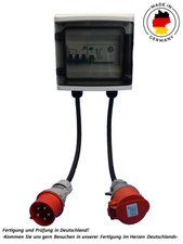 FI Schutzschalter Adapter 32A CEE / Fi Typ B -Allstromsensitiv-