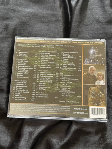 Stu Phillips Soundtrack: Battlestar Galactica Volume 3 - INTRADA SPECIAL 2xCD - Picture 2 of 9