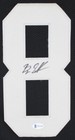 Bryan Edwards Signed Raiders Jersey (Beckett COA) Las Vegas 2020 3rd Round Pick — photo 2