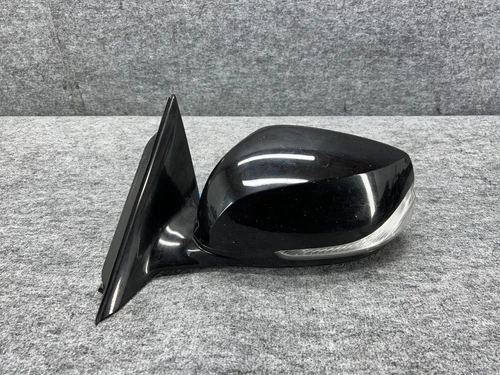 INFINITI Q50 2014-2024 OEM LEFT DRIVER DOOR MIRROR WITH CAMERA ASSEMBLY (BLACK)