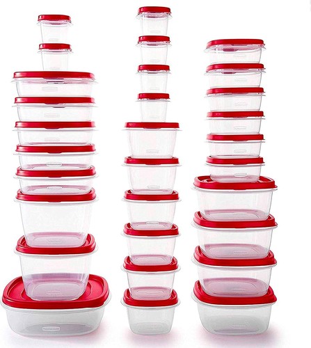 60-Piece Food Storage Containers with Lids,New free freight