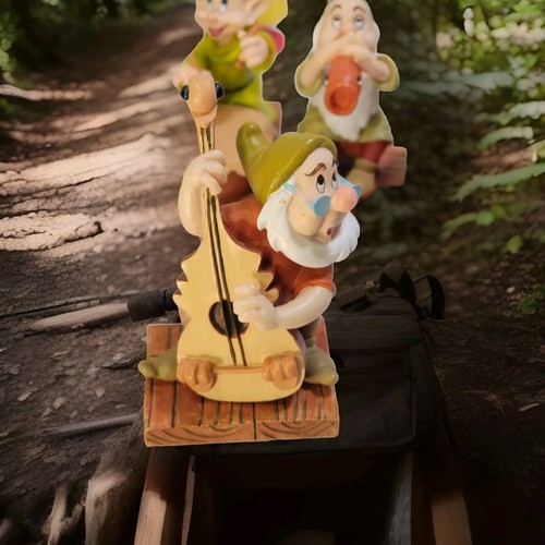 Disney Snow White Dwarf Figurines Enesco 65th Anniversary Collection Lot of 5 - Picture 2 of 12