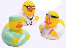 Doctor Duckies Set of 3  (Free Shipping with 6 Purchases)