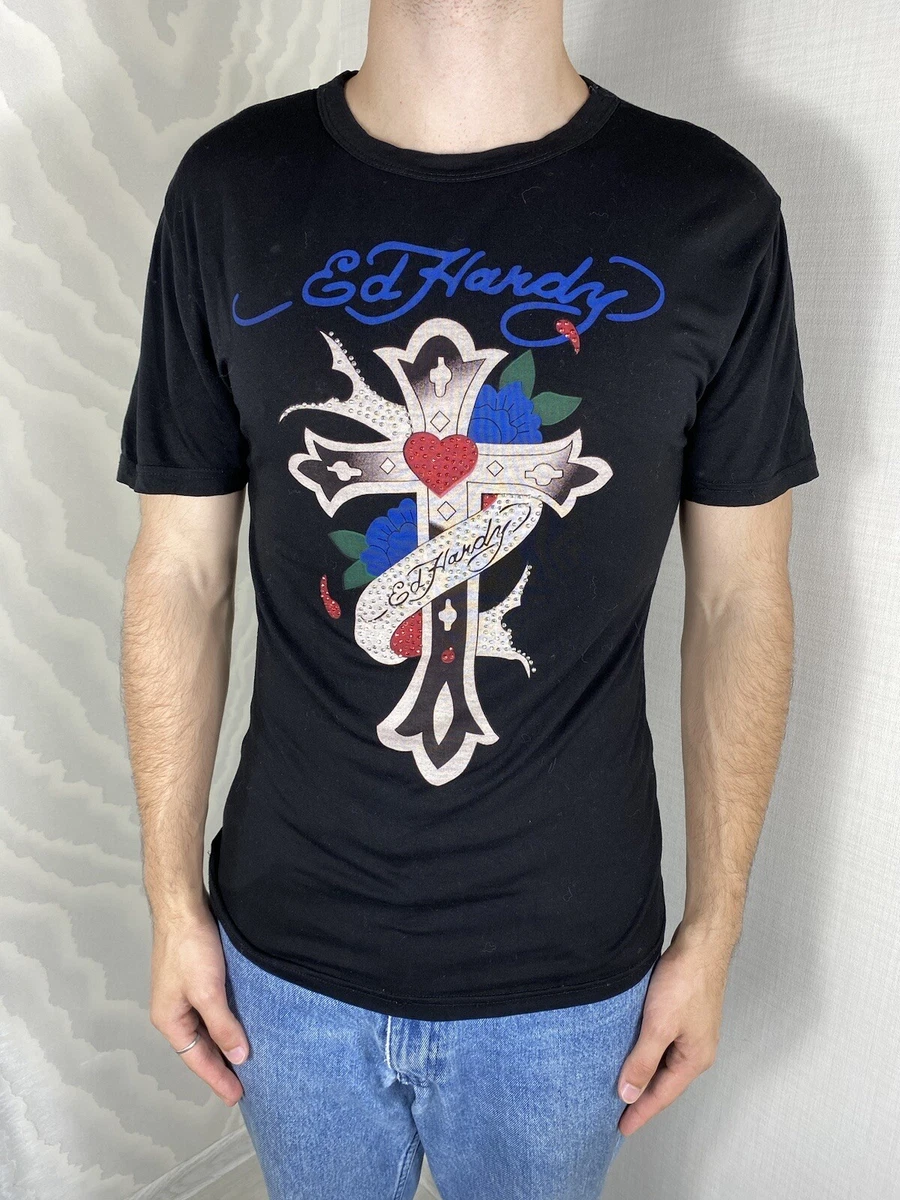 ed hardy graphic t shirts