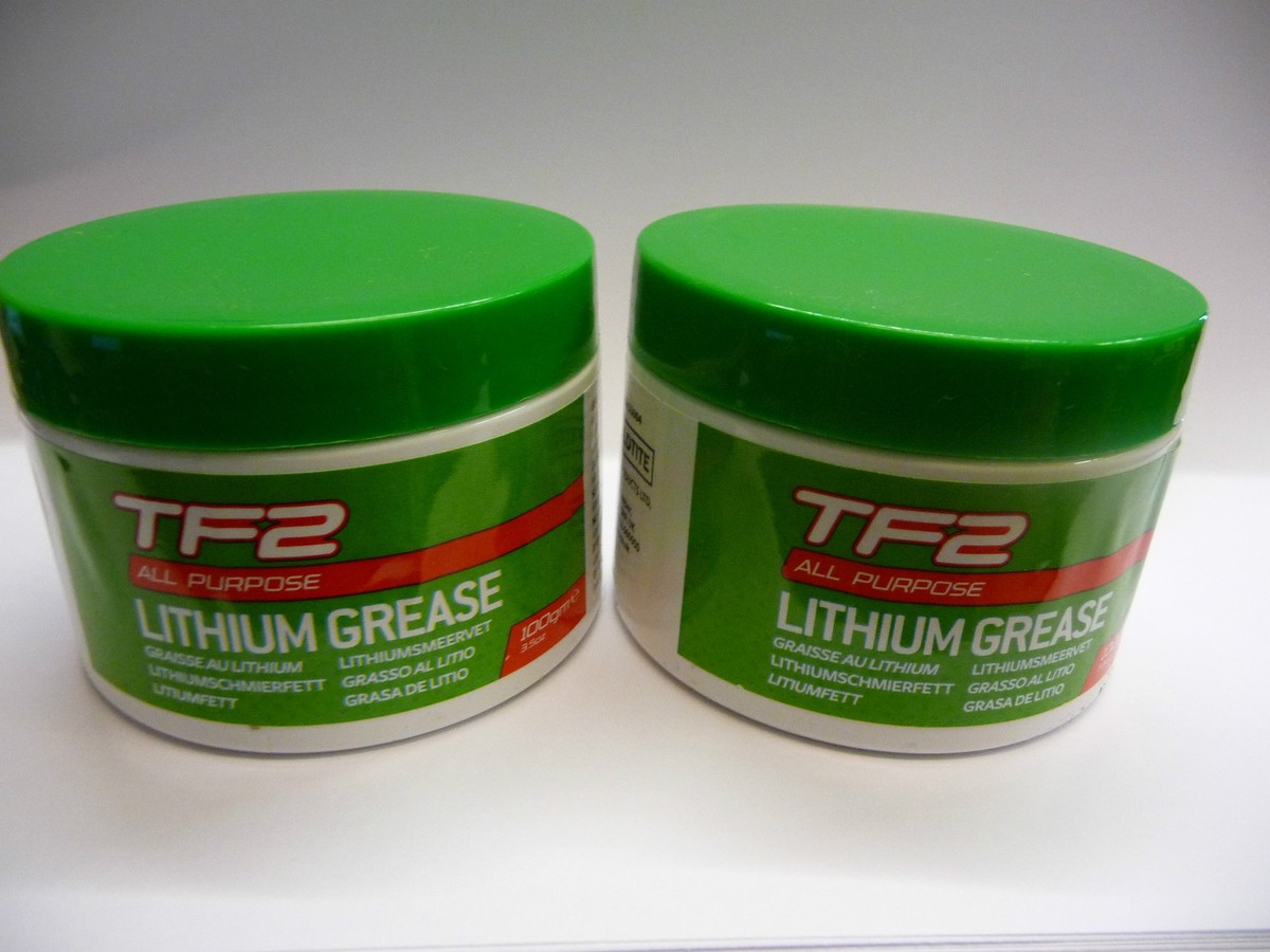 Weldtite Tf2 Lithium Lithium Grease Bicycle GREASE 2x TUB Of