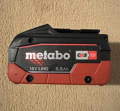 Metabo 625368000 18v LiHD Battery 4007430334640 UK