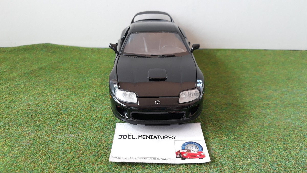 TOYOTA SUPRA noir black o 1/18 KYOSHO voiture miniature de