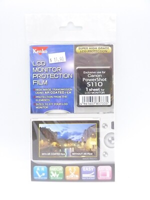 Kenko LCD Multi Layer Protection Anti Reflection for Canon PowerShot ...