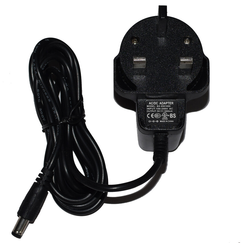 AC/DC ADAPTOR Charger For BX-0501000 Power Supply 5V 1000mA 3.5*1.35MM ...