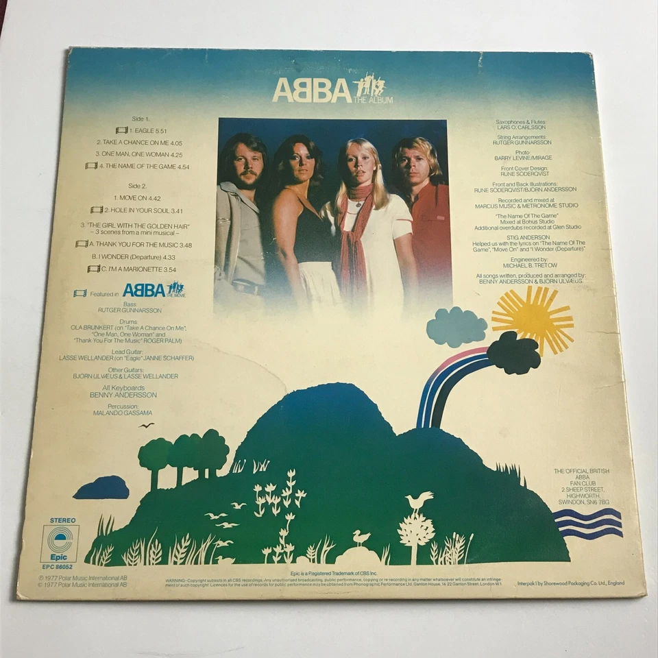 ABBA - The Album LP Vinyl Record - S EPC 86052 - Image 2 of 4