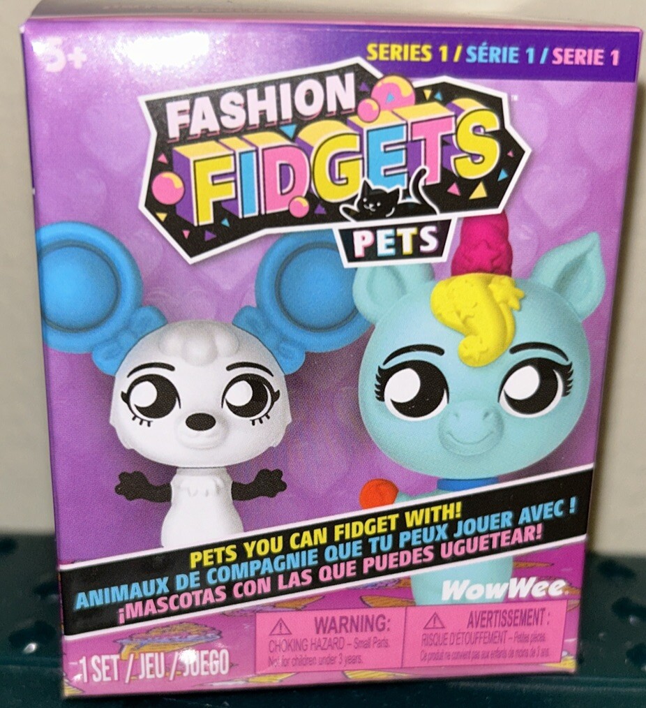 Fashion Fidgets Pets Collectible Fidget Pet Doll by WowWee (1 Mystery