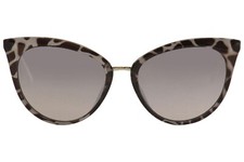 Guess GU3035 05B Black Mirrored Plastic Cat Eye Sunglasses Frame 55-18-140 GU