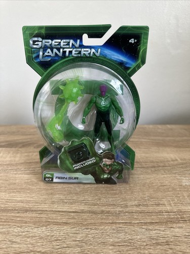 Green Lantern The Movie GL07 Abin Sur Green Lantern Corps Action Figure 2010 New - Picture 7 of 7