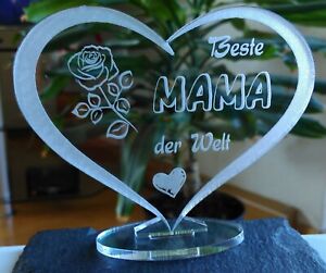 Herz Beste Mama Alles Gute Alles Liebe Muttertag Geschenk Geburtstag Liebe Ebay