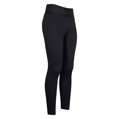 euro-star women's riding leggings ESAres FullGrip Black