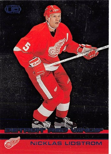 2002-03 Pacific Heads Up Blue #45 Nick Lidstrom #D 176/240 - 第 1/2 張圖片