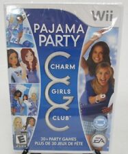 Charm Girls Club Pajama Party Nintendo Wii 2009 New Factory Sealed