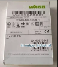 New Factory Sealed WAGO 750-497 PLC Module 750-497 750-497