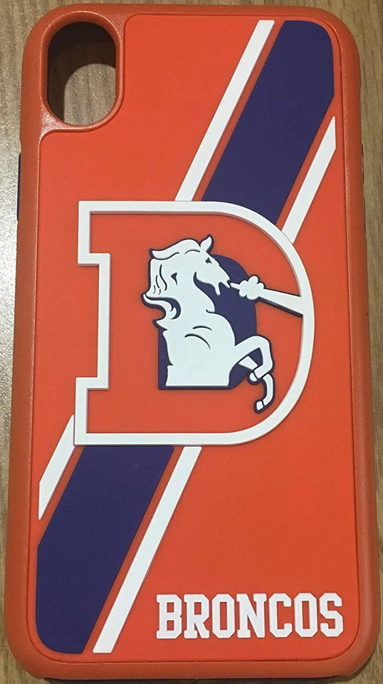 Funda híbrida doble retro FOCO NFL Denver Broncos para iPhone XR (6,1") Foto 3 de 3