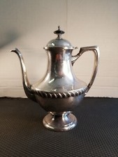 Formal Coffee Tea Service Silver Plated 275SP  10" Tall Stamped Makers Mark