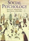Social Psychology by Rob McIlveen, Donald C. Pennington, Richard Gross (Paperback, 1999)