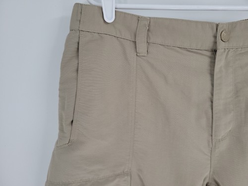The North Face Mens Convertible Cargo Pants Outdoor Hiking Fishing Beige 36x30 - Picture 2 of 11