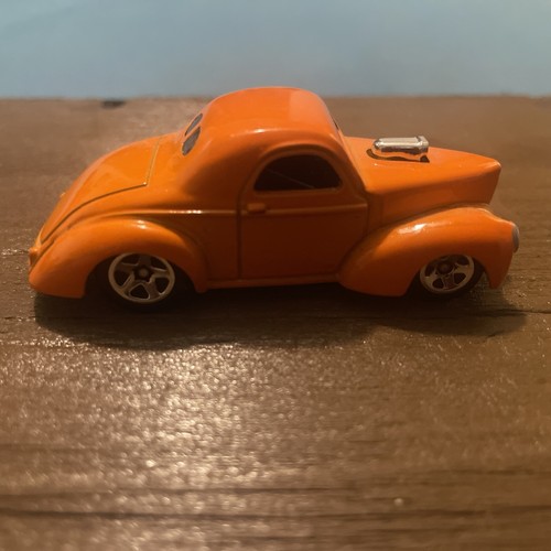 2009 Hot Wheels New Models Custom 41 Willys Coupe Orange 5SPs - Picture 3 of 10
