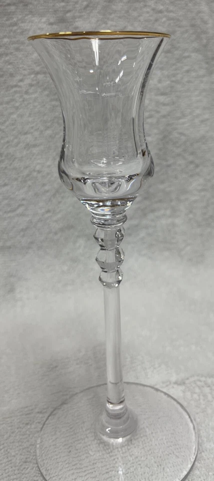 MIKASA SONATA GOLD T7102 水晶蜡烛夹 7.25 英寸 2 对可用 — 第 4/4 张图片