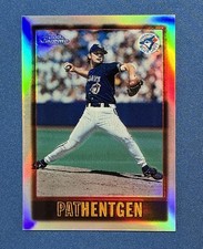 1997 Topps Chrome Pat Hentgen Refractor Blue Jays #111