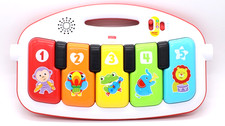 Red Fisher Price Deluxe Kick and Play Gym Replacement Piano Keyboard