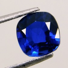 Natural Ceylon Royal Blue Sapphire 4.70 Ct Radiant Cut Certified Loose Gemstone