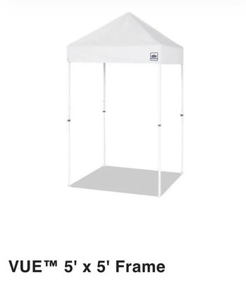 EZ-UP Vue Steel replacement Frame 5'x5' New In Box Frame Only