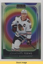 2021-22 O-Pee-Chee Platinum Rainbow Color Wheel Jonathan Toews #PV-5 READ 16oq