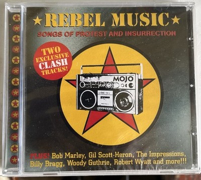 REBEL MUSIC - Songs of Protest & Insurrection CD Bob Marley, Billy Bragg, CLASH.