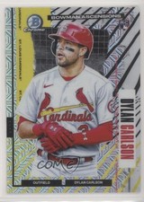 2021 Bowman Chrome Ascensions Mega Box Mojo Refractor Dylan Carlson #BA-7 0h1v