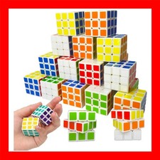 24 Pack Mini Cube Puzzle Party Favors for Kids, 1.18in 3x3 Magic Cube School ...