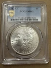 1882-CC Morgan Dollar PCGS MS62 Gold Shield Carson City Silver Dollar