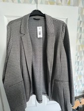 BNWT Matalan Et Vous Check Jacket Size 28