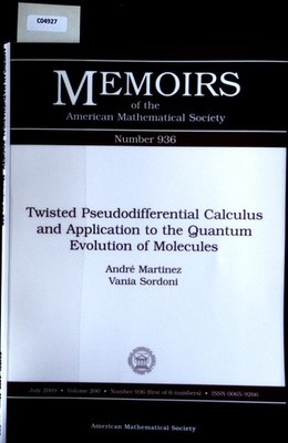 Twisted pseudodifferential calculus and application to the quantum evolution of