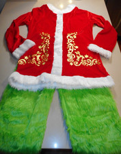 GRINCH Plush NEW Christmas Costume Adult Medium See Measurements