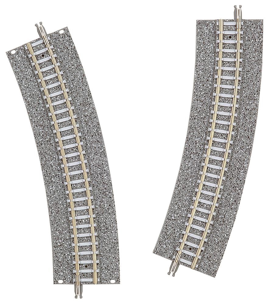 Tomytec 971783 - N 4 Tracks, Curved, With Wide Ballast, 22.5°, R 345 Mm