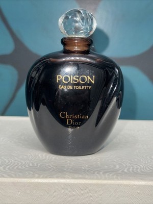 Christian Dior Poison Eau de Toilette 1.7 fl oz (50 ML) Vintage Splash 