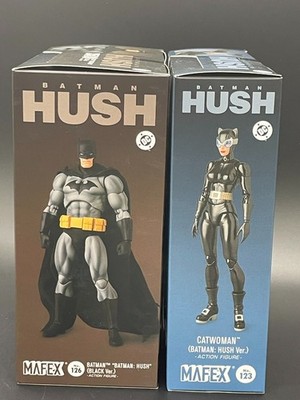 Medicom Toy MAFEX No.123 Catwoman HUSH Ver. and No.126 Batman HUSH