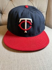 Minnesota Twins New Era 59Fifty Fitted Hat Red/White/Blue, Size 8
