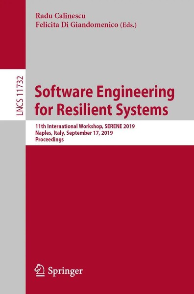 Radu Calinescu (U. A.) | Software Engineering For Resilient Systems | Buch | X-image