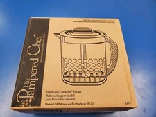 Pampered Chef Quick Stir Pitcher Family Size 1 Gallon  ~ VHTF NIB