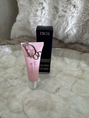 DIOR Addict Lip Glow Butter LIMITED EDITION DIOR SILVER LOGO 101 GLAZED PINK