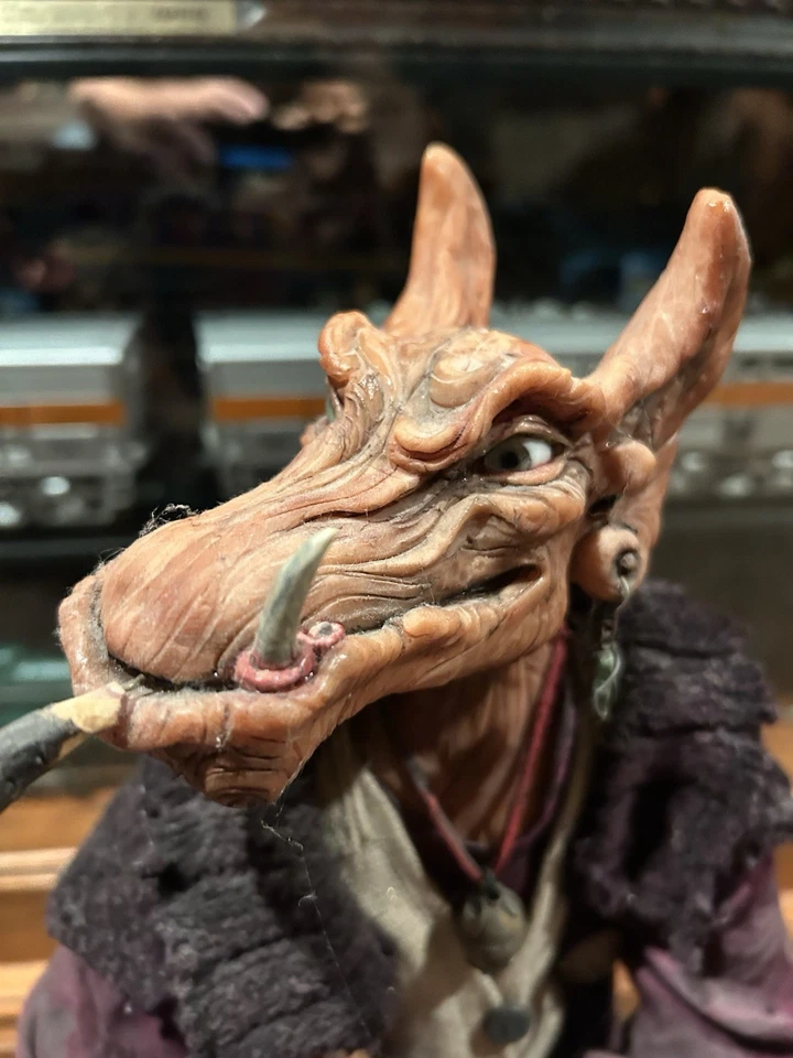 ¡Estatua de fantasía mítica escala 1/4 Halloween! Oráculo traegónico esculpido a mano Foto 4 de 4